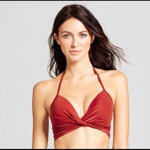Shade & Shore Lightly Lined Twist Front Bikini 36C